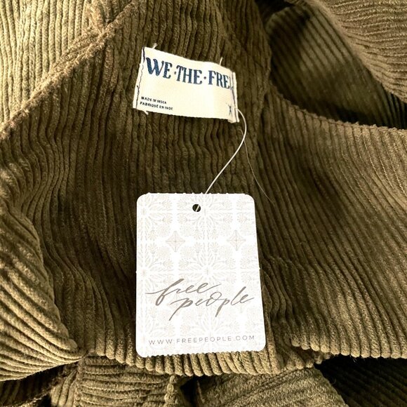 Free People Good Luck Corduroy Overalls - Picture 10 of 14